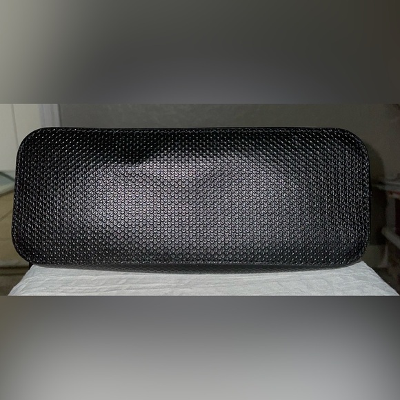 Lacoste Cosmetic Bag Black Medium Zipper Pouch For Purse Backpack Travel Pvc NWT - Picture 6 of 6